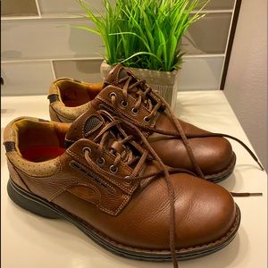 Clarks Unstructured edition leather Oxford.